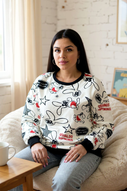 Женева кофта женская (розовый) - Lovetex фото 12