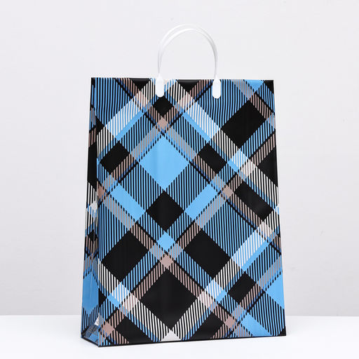 Цена за 10 шт. Пакет «Шотландские мотивы», мягкий пластик, 42×32 см, 120 мкм