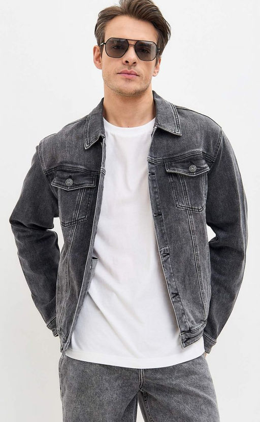 Куртка джинс F311-1296 l.black - Fine joyce фото 2