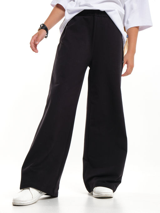 Брюки палаццо синие школьные штаны детская одежда девочке 22-7325 синий - Mini maxi фото 15