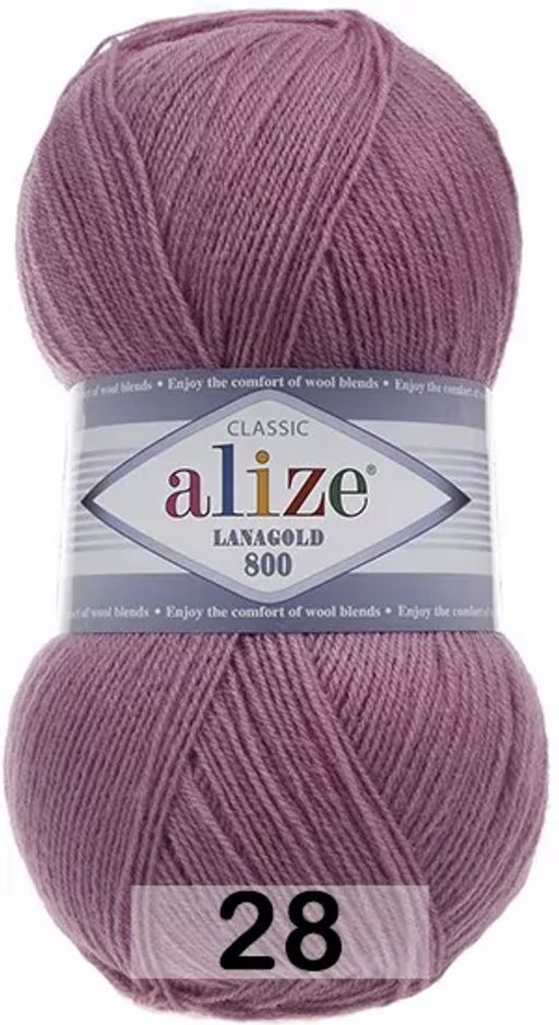 Пряжа LANAGOLD 800 - Alize фото 6