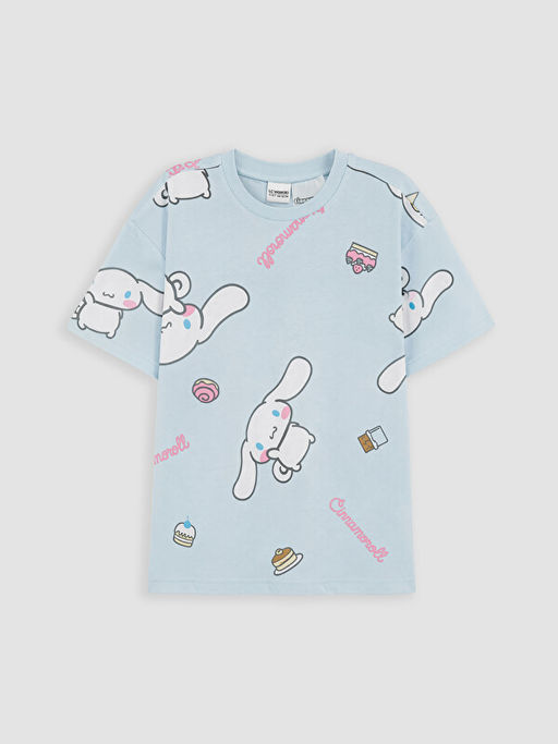 Cinnamoroll Bask?l? K?z ?ocuk Pijama Tak?m?