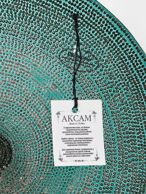 Блюдо сервировочное для торта Inspiration, d=28 см, на ножке, изумрудное