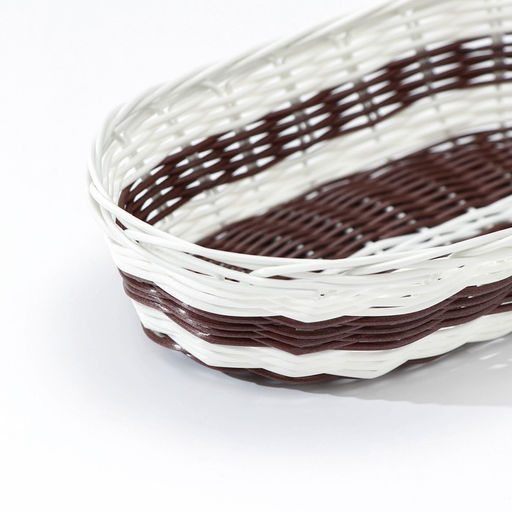 Корзинка для подачи Доляна «Овал. Шоко», 24.5×14×6 см