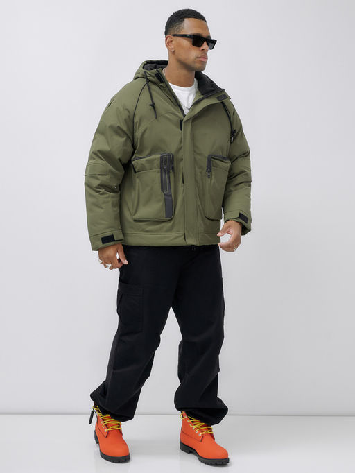 Куртка зимняя до - 20 бежевого цвета цвета хаки - Mtforce фото 10