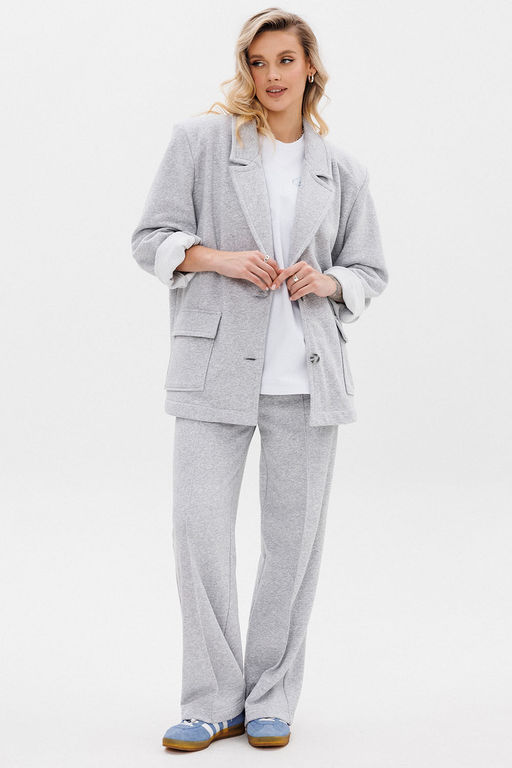 Костюм GO F3105/50-04.170-176 серый меланж - Pirs фото 3