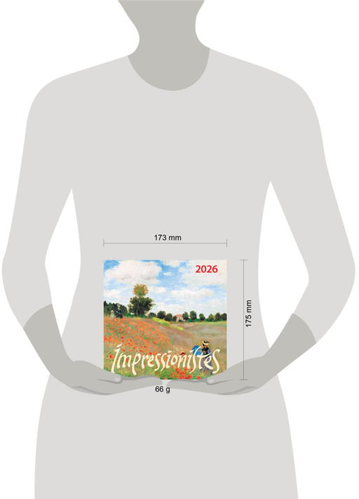 Импрессионисты. Календарь настенный на 2026 год (170х170)