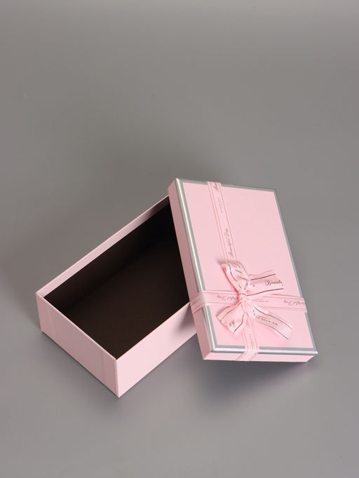 Набор подарочных коробок 3 в 1 прямоугольные с бантом, сладкая вата, 23×16×9.5; 21×14×8; 19×12×6.5 см