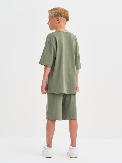 Пижама для мальчика цвета хаки - Kogankids фото 7