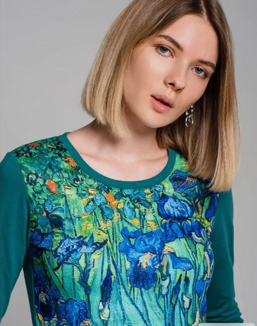 авторский лонгслив Футер 2-х нитка - Elena sorti фото 6