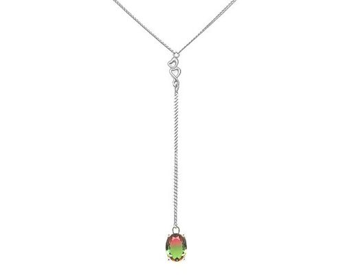 Колье, радужный кварц, Ю-51001