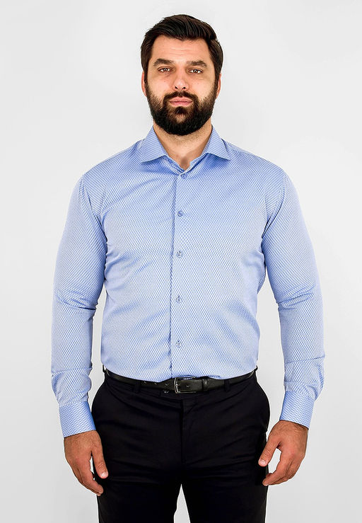 Сорочка мужская длинный рукав GREG 223/199/1170/Z_GB  фото 7