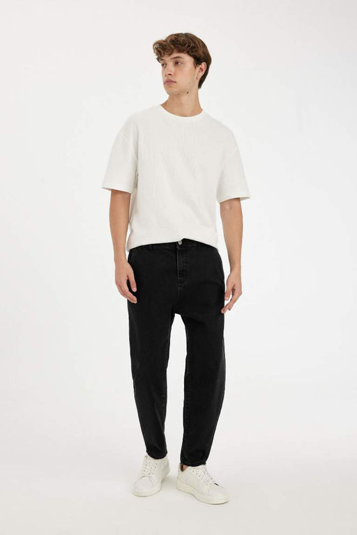 Свободные джинсовые брюки скинни с напуском - Defacto фото 12