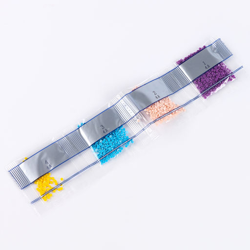 Цена за 2 шт. Алмазная вышивка Майко, 13.7?18.3 см, картон, с частичным заполнением