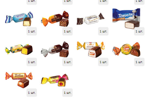 Ёлочные игрушки 900 г. картон - Сладкий мир фото 5