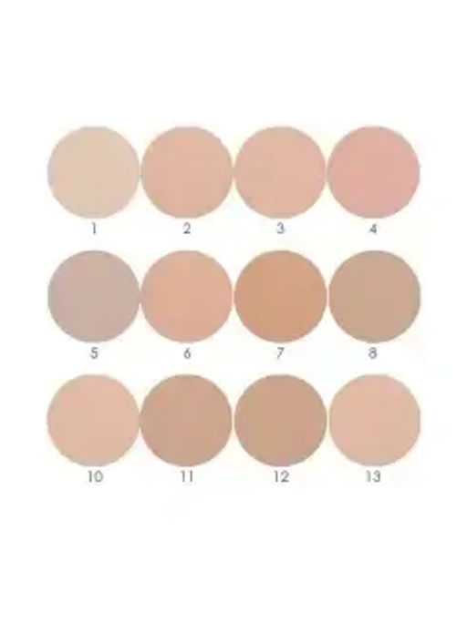 FFleur РР 612 Пудра-основа MIX под макияж компактная тон 07-13 ( 6 тонов) Loving Care Foundation