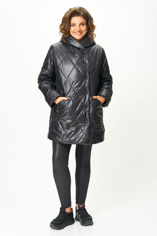 Пальто Anastasia Mak 1055-1 черный