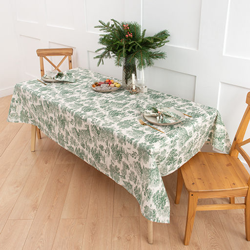 Скатерть 120х145, саржа, 100% хлопок, Гербариум ВБ - Традиция фото 28