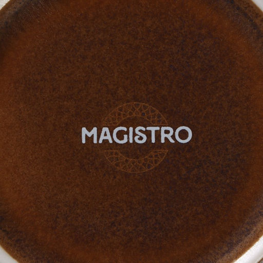 Салатник Magistro Garland, 700 мл, d=17 см, фарфор, синий, коричневый  фото 5