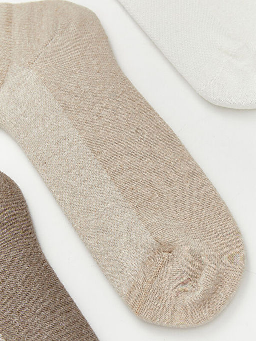 Desenli Erkek Patik ?orap 3l?