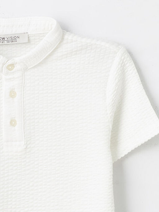 Polo Yaka Basic K?sa Kollu Erkek ?ocuk Ti??rt