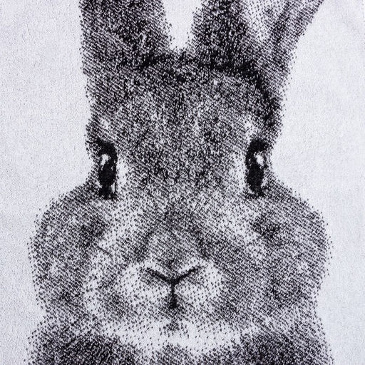 Полотенце махровое Этель Зайчик 70х130см, 100% хлопок, 420гр/м2  фото 3