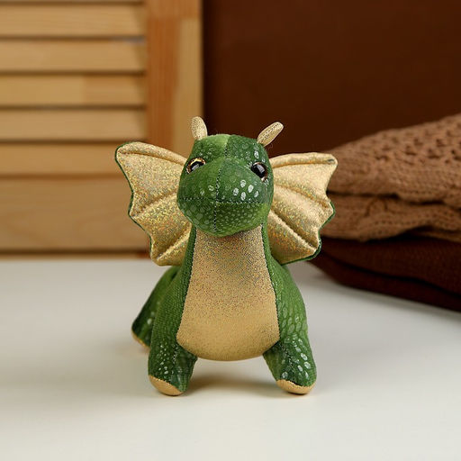 Мягкая игрушка Дракончик, 29 см, цвет зелёный - Simaland фото 2