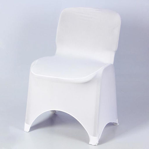 Чехлы на стул свадебные (4 шт.), 100×40 см, белый