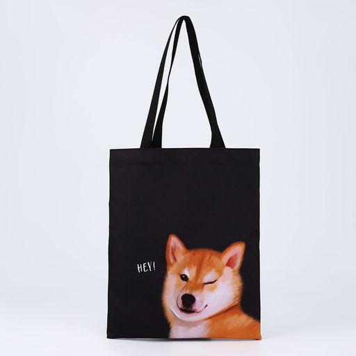 Сумка-шопер без застёжки, цвет чёрный - Nazamok фото 7