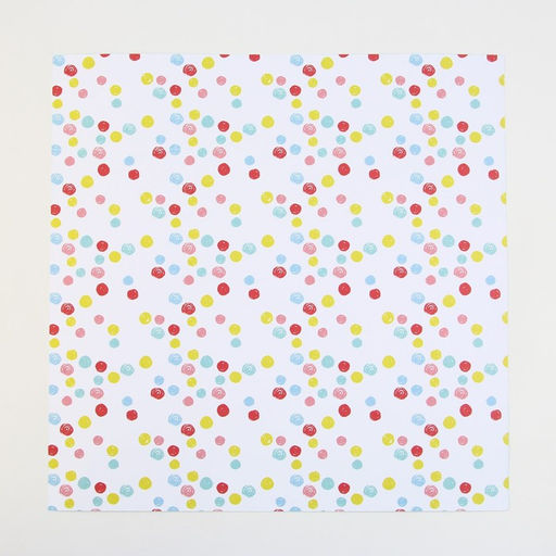 Бумага для скрапбукинга «Яркая геометрия», 12 листов, 30.5×30.5 см, 180 г/м²