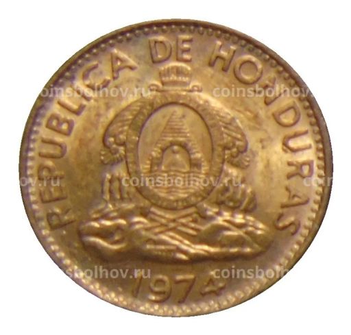 1 сентаво 1974 года Гондурас