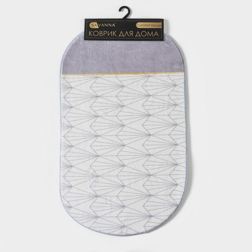 Коврик для дома SAVANNA Gold, 50?80 см, серый  фото 7