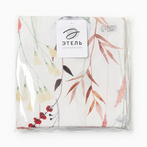 Наволочка декоративная Этель Flower, 40 х 40 см, 100% хлопок  фото 5