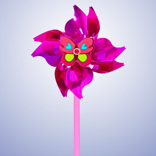 Цена за 3 шт. Ветерок «Бабочка», фольга