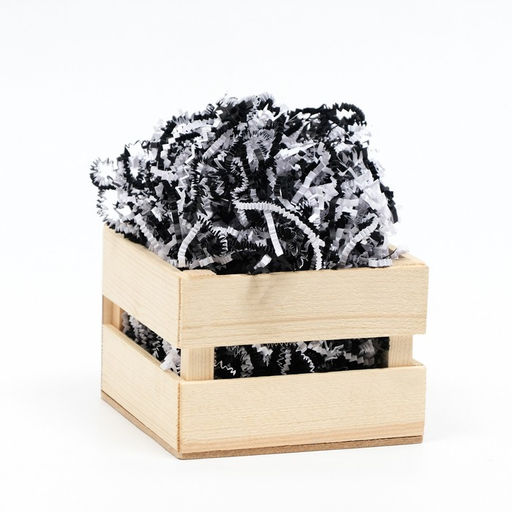 Наполнитель бумажный «Инь Янь», МИКС, бело - чёрный, 1000 г