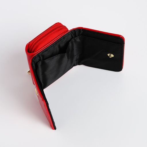 Кошелёк на кнопке, цвет красный - Simaland фото 5