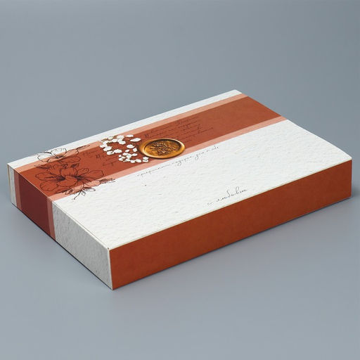 Складная коробка конверт Эко, 31 х 22 х 5 см - Дарите счастье фото 2