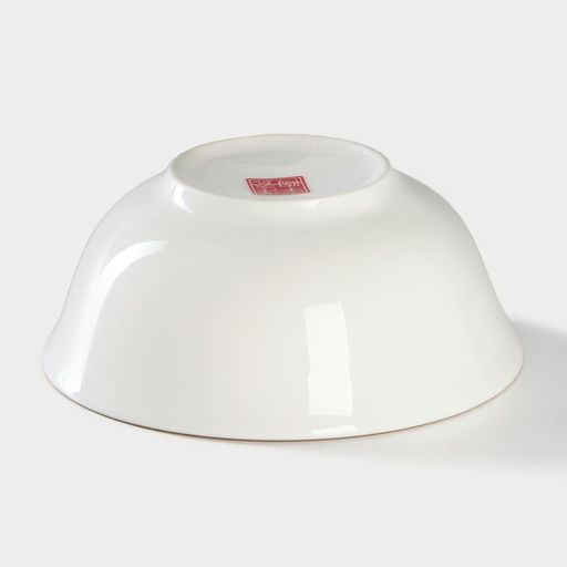 Соусник «Золотая линия», 240 мл, d=10.5 см, фарфор, белый