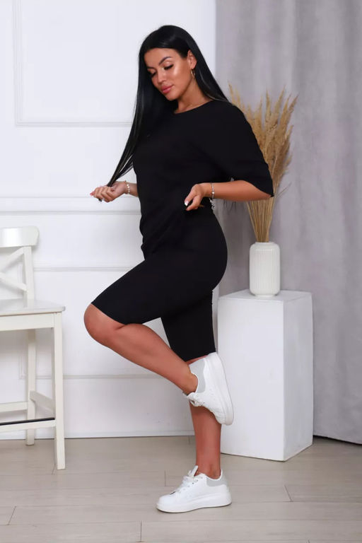 Костюм спортивный футболка и велосипедки КЖ-002