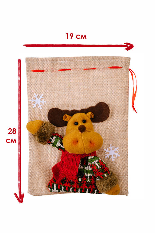 Мешок для подарка новогодний