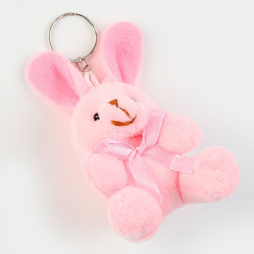 Цена за 24 шт. Мягкая игрушка Кролик на подвесе, 7 см, цвета МИКС - Simaland фото 8