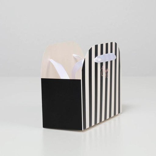 Цена за 5 шт. Коробка для цветов складная Enjoy, 17 13 7 см - Дарите счастье фото 3