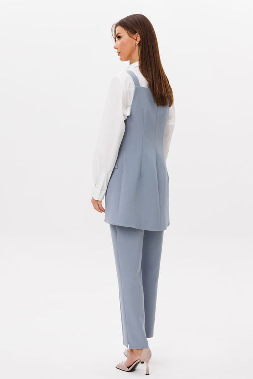 Костюм Lars Style 1103 серый; оттенки белые, молочные