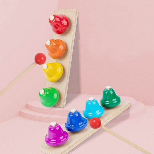 Музыкальная игрушка «Восьми тональные колокольчики» 23×6×12.5 см