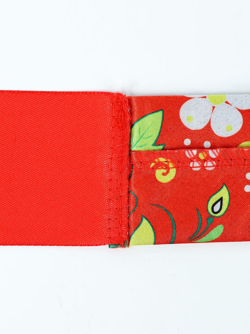 Карнавальный набор «Народная краса»: юбка р-р 40-48, воротник, повязка, цвет красный