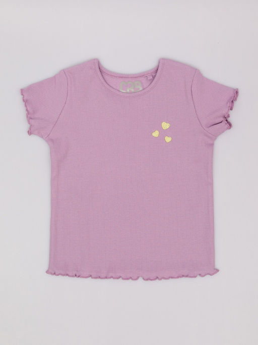 CRB wear / CSBG 64032-45-434 Футболка для девочки,сиреневый/Ex.Cherubino