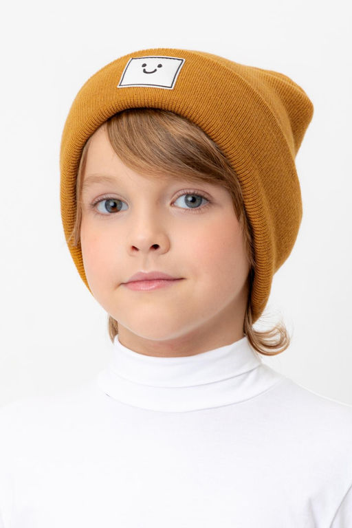 КВ 20397/ш/горчица шапка дет