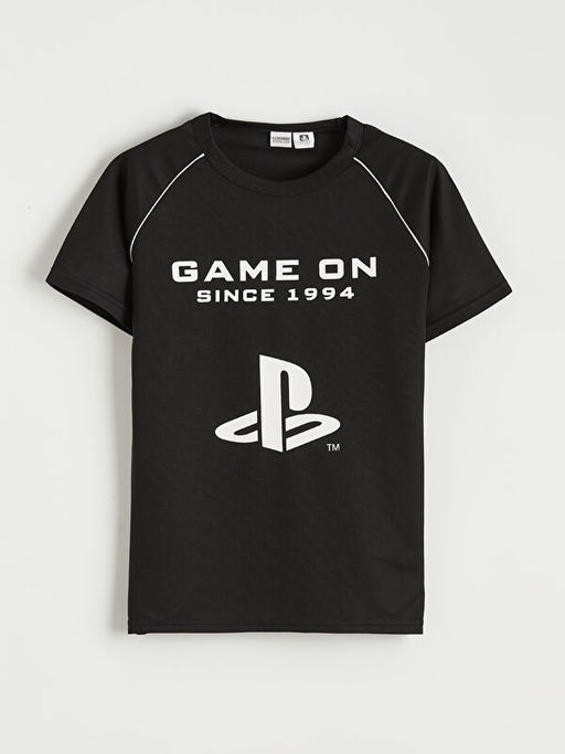 Erkek ?ocuk PlayStation Bask?l? Ti??rt