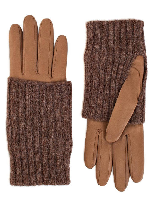 Перчатки женские ш+каш. IS01331 sand - Eleganzza фото 2