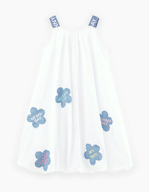 Стильное платье-баллон для девочки 241204 - Bell bimbo фото 2